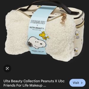 Ulta Beauty Peanuts Friends Makeup Bag